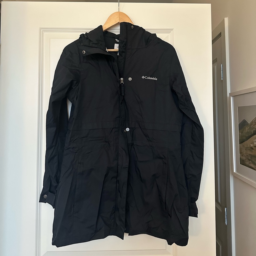 Columbia Raincoat - Black - Size M